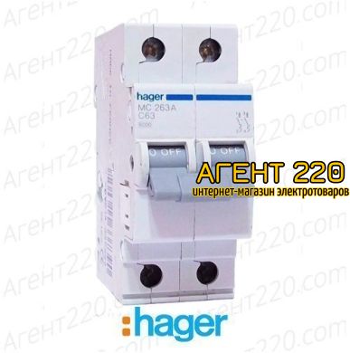 Автоматичеcкий выключатель MC232A 2p 32А hager