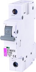автомат ETIMAT 6 1p D 63A (6kA), ETI