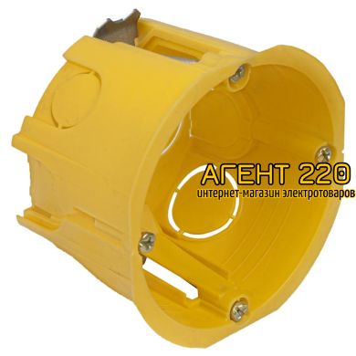 Коробка монтажная гипсокартон 65х45 Schneider electric (наборная, соединиель IMT35150)