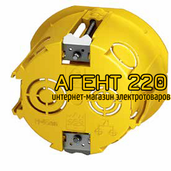 Коробка монтажная гипсокартон 65х45 Schneider electric (наборная, соединиель IMT35150)