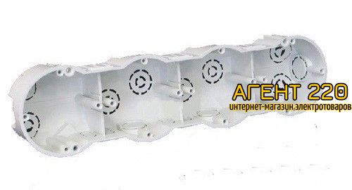 Коробка монтажная 4-я KP64/4 под штукатурку KOPOS