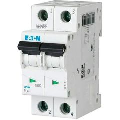 Автоматический выключатель PL4 2p 6А/C EATON