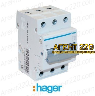 Автоматичеcкий выключатель MC325A 3p 25А hager