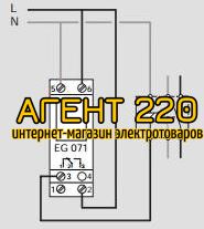 Таймер цифровой недельный EG071 16А, 1 переключающий контакт, резерв хода 3 года Hager