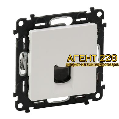 Розетка RJ45 Кат.5е UTP белая Legrand Valena LIFE