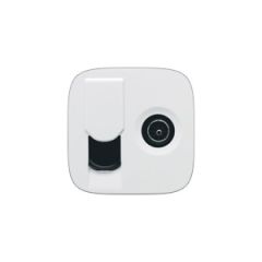 Накладка розетки TV + RJ белая Legrand Valena ALLURE