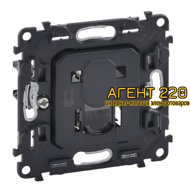 Розетка RJ45 Кат.6a STP Legrand Valena IN'MATIC