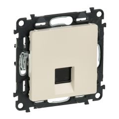 Розетка RJ45 Кат.6 UTP слоновая кость Legrand Valena LIFE