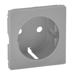 Накладка розетки 2К+З винтовые клемы 6мм&sup2; алюминий Legrand Valena LIFE