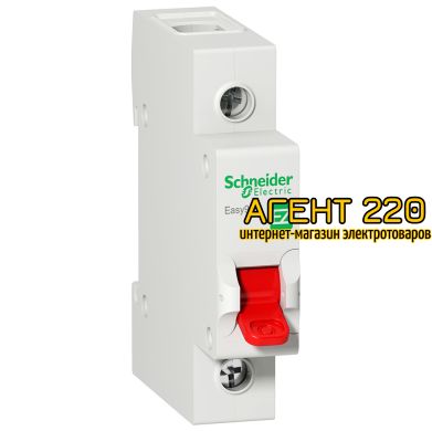 Выключатель нагрузки EZ9 "І-О"1Р 230В 40А/5кА Schneider electric