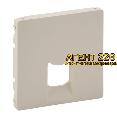 Лицевая панель розетки RJ11 / RJ45 слоновая кость Legrand Valena LIFE