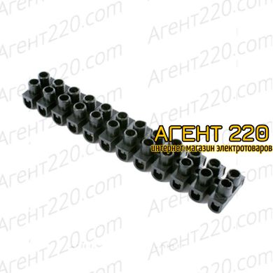 Колодка клеммная 12х16 из полиамида, KOPOS, Черный