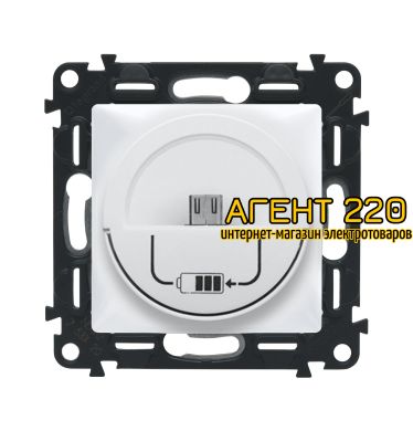 Зарядная станция Micro USB белый Legrand Valena LIFE