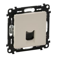 Розетка RJ45 Кат.5е UTP слоновая кость Legrand Valena LIFE