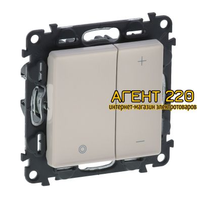 Светорегулятор нажимной RL,CFL,LED слоновая кость Legrand Valena LIFE