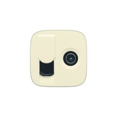 Накладка розетки TV + RJ слоновая кость Legrand Valena ALLURE