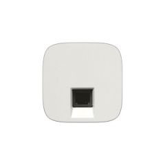 Лицевая панель розетки RJ11 / RJ45 жемчуг Legrand Valena ALLURE