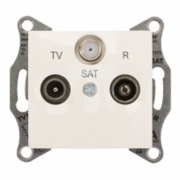 Розетка TV/R/Sat оконечная сл.кость Sedna