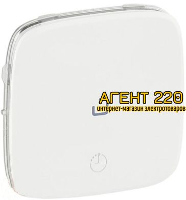 Клавиша выключателя свет+вентиляция белая Legrand Valena ALLURE