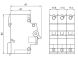 Автоматичеcкий выключатель MC306A 3p 6А hager